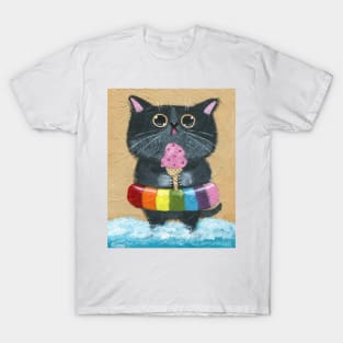 At The Beach Ice Cream T-Shirt